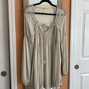 Free People sheer dress